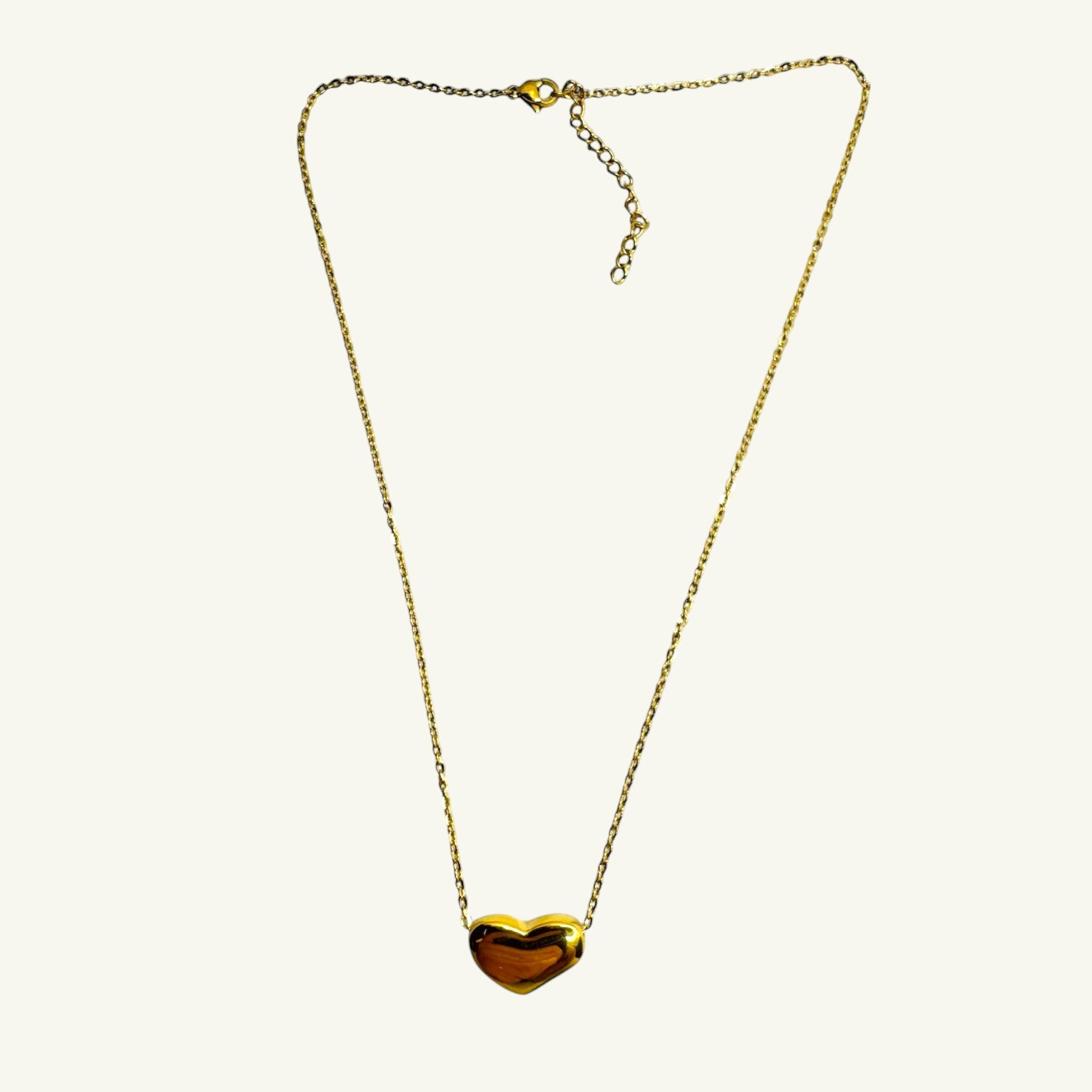 Collana cuore gold Sharifa Crystals